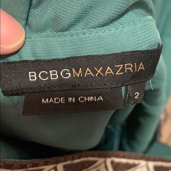 BCBGMaxAzria Silk Maxi Dress - Picture 6 of 7